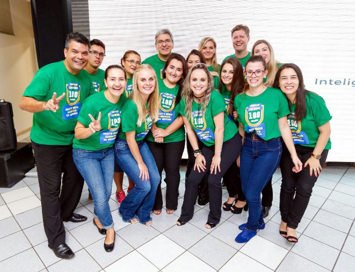 Colaboradores no lançamento da promoção (foto: Oh Fotografia)